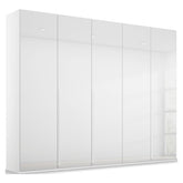 Frans 250cm 5 Door Glass Front Wardrobe - Pendle Village Furniture